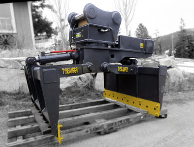 NEW – NEVER INSTALLED Tysea Mfg 60” Mat / Demolition Grapple For 200–350 Class Excavators Heavy-Duty...