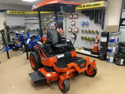 24.5hp diesel, 60in. and 72in. commercial deck options, foldable ROPS , 0% offers or huge CA$H disco...