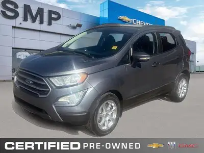 Saskatoon Motor Products - Recent Arrival! 2018 Ford EcoSport SE - Certified Certification Program D...