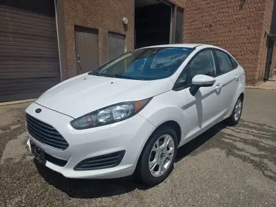 COMING SOON!! 2015 Ford Fiesta Se White on black cloth interior ONLY 70,000 kms Automatic, AC, power...