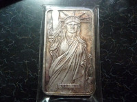 Rare 10oz .999 Silver Medallic Art Co Statue of Liberty MTB