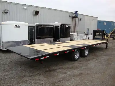 Miska Hydraulic Dove Tail Equipment Floats 30' (21'+9') Tandem Dually Models Call for a Quote - Othe...