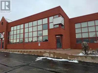 clean and open industrial space with brand new offices, reception and two washrooms; full air condit...