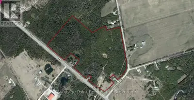 For sale: A unique 46.91-acre property just 1 km from Markdale and 15 minutes from Beaver Valley, of...