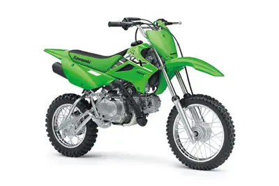 Whether its a friendly bike for beginners or an instrument of amusement, the KLX110R and the slightl...