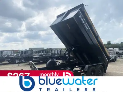 SALE!! REGULAR $13,715 NOW ONLY $12,825!! Bluewater Southland Trailers Tandem Axle Highside Dump Tra...