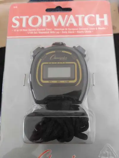 Champion Sports Stopwatch - New in Package!, View more
