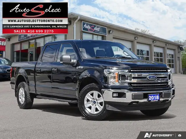 2018 Ford F-150 XLT 4x4 - 5.0L V8 - Backup Camera - Clean Carfax