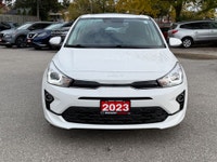 New Price! 2023 Kia Rio EX Premium Clear White 1.6L MPI DOHC FWD CVT 4D Hatchback NO ACCIDENTS, Blac... (image 2)