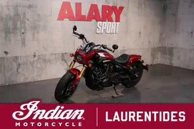 Alary Sport Cette MOTOCYCLETTE INDIAN 101 SCOUT 2025 est disponible DÈS MAINTENANT! Contactez-nous a...