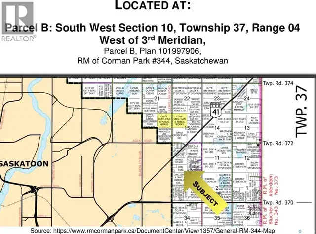 JBW Land Corman Park Rm No. 344, Saskatchewan in Land for Sale in Saskatoon - Image 13