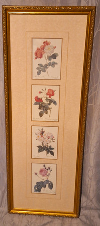Picture - multipicture beautifully framed Flowers $25 obo