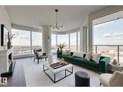 AVAILABLE JULY 1st! Spacious 3-Bedroom + Den available at the Legends Private Residences! Floorplan...