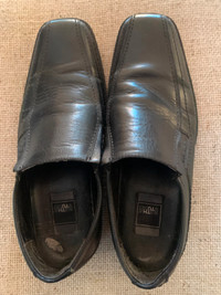 Black Leather Shoes Natha Studio Size 8 Mens