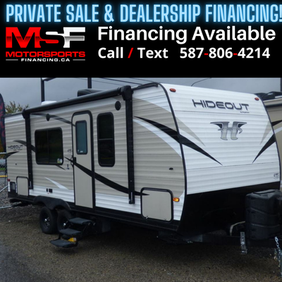 Welcome to Motorsports Financing - Kelowna! 2019 Keystone Hideout Engine: 570
