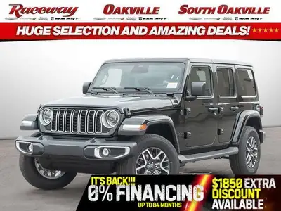 4X4, FRONT HEATED MCKINLEY LEATHER TRIMMED BUCKET SEATS, SAHARA POPULAR EQUIPMENT GROUP, BODY-COLOUR...