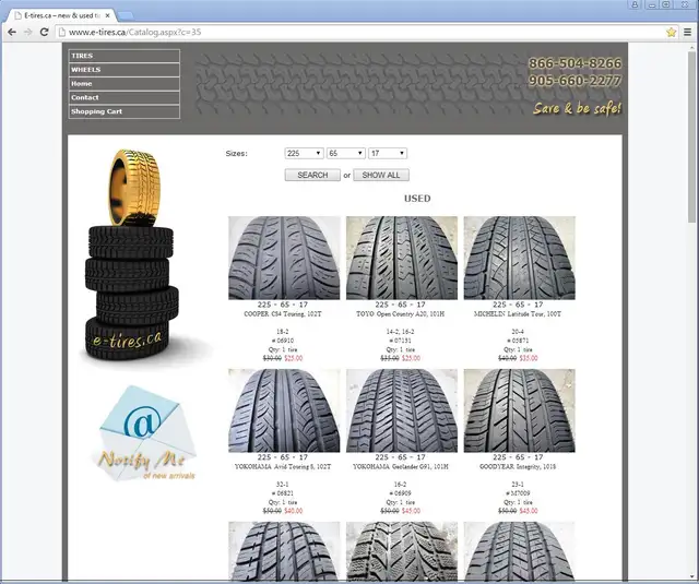 USED and NEW TIRES, WHEELS / TIRE STORAGE, Repairs in Tires & Rims in City of Toronto - Image 3