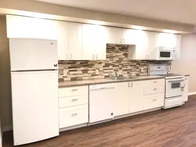 This GORGEOUS 3 bedroom basement suite is the dream home. Renovated kitchen, bathroom, floors, windo...
