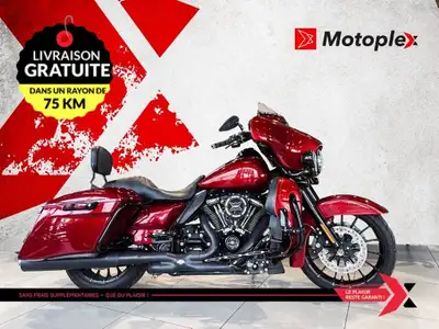 FLHX Street Glide CUSTOM PAINT STREET GLIDE FLHX 2018 COULEUR INCROYABLE RED CANDY FLAKE BEAUCOUP D'...