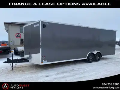 WE DELIVER - This trailer is located in Winnipeg, MB. Brand new factory direct 2026 US Cargo 8.5’ x...