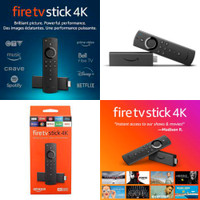 NewOpenBox-Fire TV Stick 4K streaming device w/ Alexa TV Control