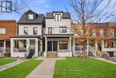 Experience exceptional luxury in this state-of-the-art detached duplex, ideally situated on one of t...