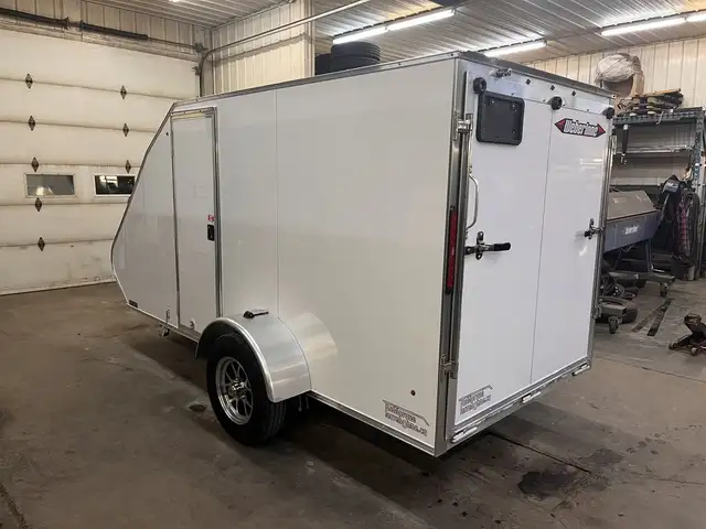 2026 Weberlane Aluminium 66'' x 12' 1 essieu motoneige skidoo mo in Cargo & Utility Trailers in Laval / North Shore - Image 4