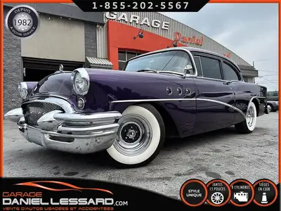 SPECIAL 1955 CUSTOM RESTOMOD, A/C, PNEUS COKER, DISC BRAKE, VEHICULE UNIQUE, PAS MATCH NUMBER POUR B...