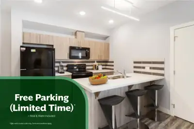 Amenities: Underground Parking • Bike Storage • In-Suite Laundry Suite & Building: One-bedroom and t...