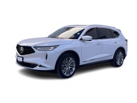 Our 2022 Acura MDX Elite SH-AWD in Platinum White Pearl is in stock and all up to date on maintenanc... (image 2)