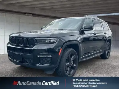 Command the road in style and comfort with this stunning 2024 Jeep Grand Cherokee L Limited, finishe...