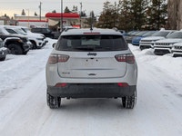 The 2026 Jeep Compass North in Silver Zynith Metallic with a Black interior blends rugged capability... (image 4)