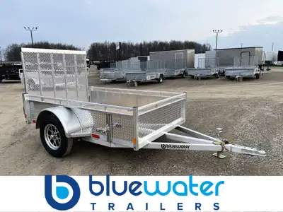 Canadian Mennonite Built Single Axle Aluminum Utility Trailer is $3,715.00 or $74.30/month! Ord: E19...