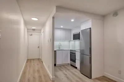 Akelius studio apartment for rent. Located near Du Fort in the Downtown - Guy Concordia neighborhood...