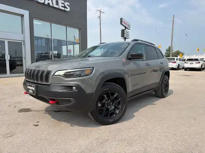 2022 Jeep Cherokee Trailhawk Elite Available Now at Loeppky Auto Sales Take on every adventure in co...