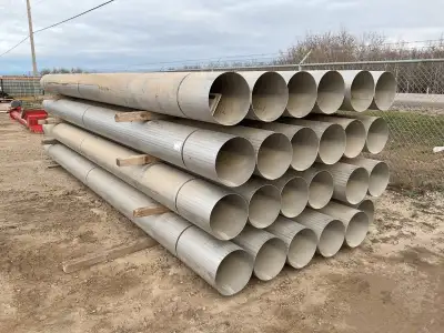11 Ga 14" Diameter 20Ft Lengths Can ship T304L Can ship Located in Battleford 24Pc on hand $2.00 Lb...