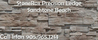 StoneRox Precision Ledge Sandstone Beach Stone Veneer Stone Rox