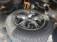 4 pneus d'été 195 65 15 monter sur mags 15po bolt pattern 5x114.