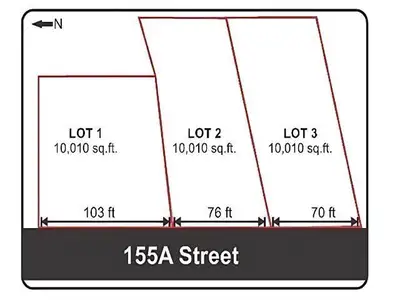 Ready to Build 3 Lots Subdivision in the Morgan Creek, the most Desirable area in South Surrey. Plan...