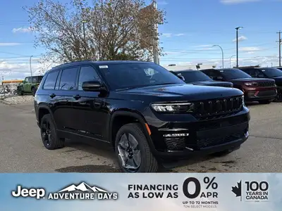 This Jeep Grand Cherokee L delivers a Regular Unleaded V-6 3.6 L/220 engine powering this Automatic...
