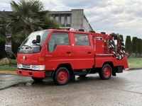 2001 Toyota Dyna Toyoace Right Hand Drive Japanese Import Ex Firetruck Storage Compartments V40BSX T... (image 4)
