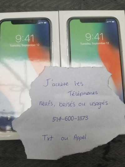 Je paye $$$ pour tout IPHONE et GALAXY!, View more