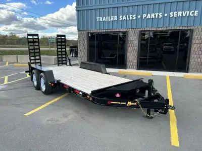 Miska in.Bobcatin. 7 Ton Lowbed Equipment Float Trailer - Canadian Made Starting at just $6,995.00 -...