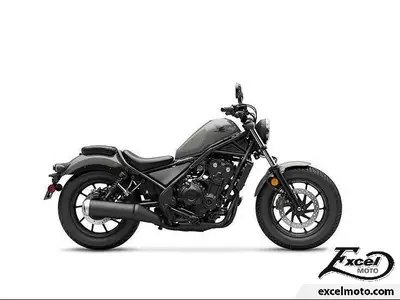 Excel Moto 2026 Honda REBEL 500 Honda REBEL 500 2026 HONDA REBEL500 2026 gris Prix incluant les frai...