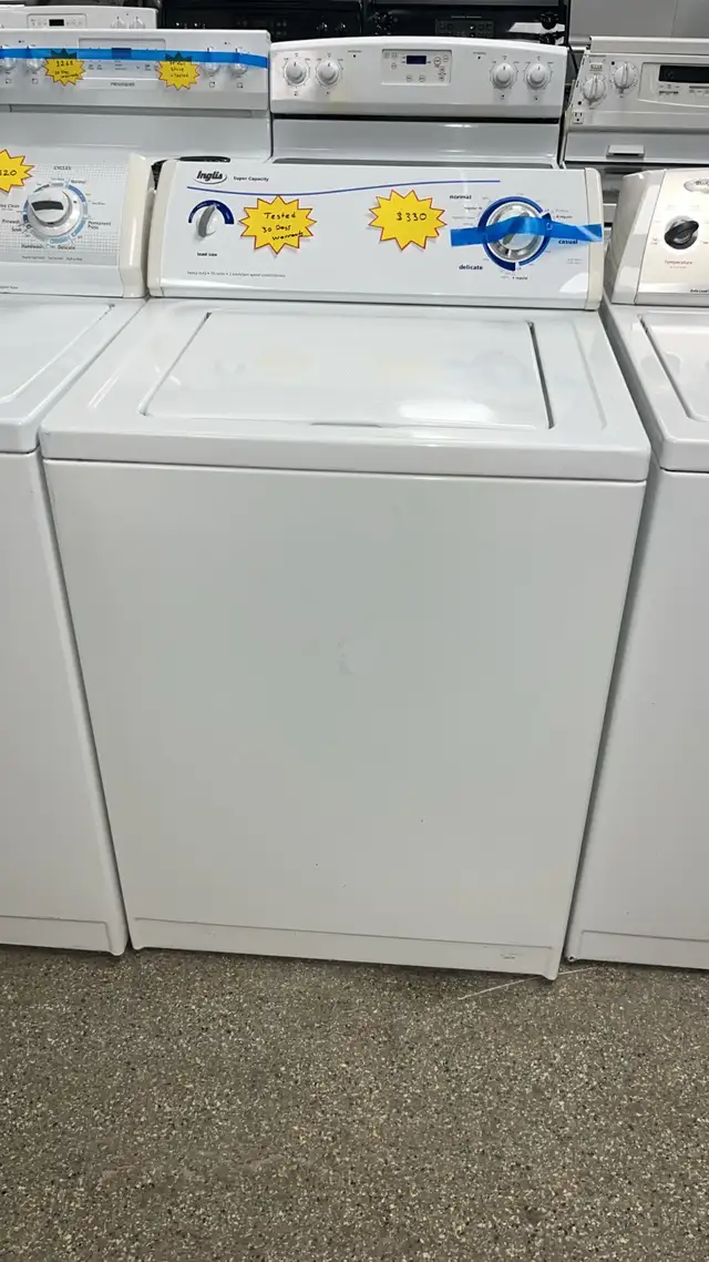  Inglis ( Whirlpool) 27”Top Load  Washer 30-Day Warranty in Washers & Dryers in Kitchener / Waterloo - Image 2