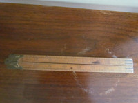 Antique Rabone 36" Folding Wooden Ruler