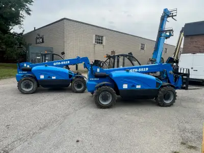 2014 Genie-5519 Telehandler , 5500 lbs lifting capacity, 15 f lift. Safety and warranty included. Fi...