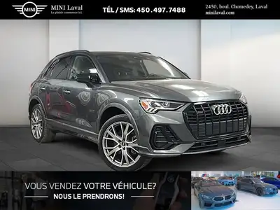 ===== 2022 Audi Q3 Progressiv ===== ===== Pourquoi acheter chez nous ? ===== Depuis plus de 50 ans,...