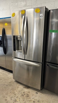 LG French Door  Refrigerator- 33” 30 Days WarrantyHi-Life Kitchener / Waterloo Kitchener Area Preview