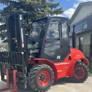 Rough Terrain Forklift 5000lbs capacity 4x4 Diesel powered $67,756 Or lease available
